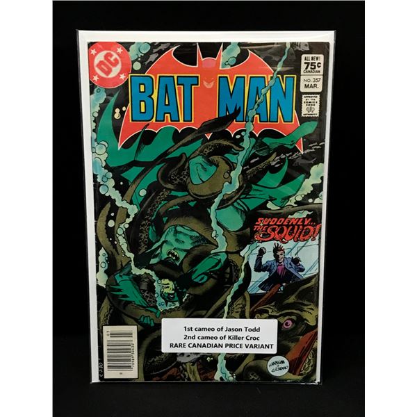 BATMAN #357 1ST CAMEO OF JASON TODD - DC COMICS