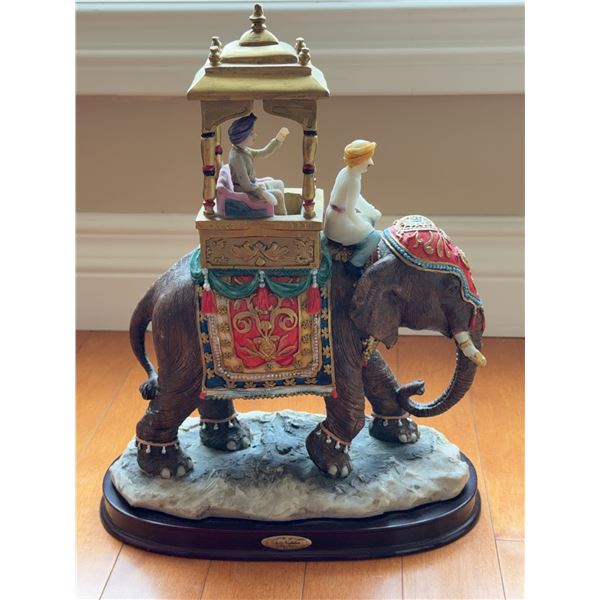Natelia Collection Elephant Parade Resin Figurine with Riders