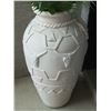 Image 2 : Large Artificial Plant in Decorative Pot with Embossed Longhorn Motif