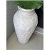 Image 5 : Large Artificial Plant in Decorative Pot with Embossed Longhorn Motif