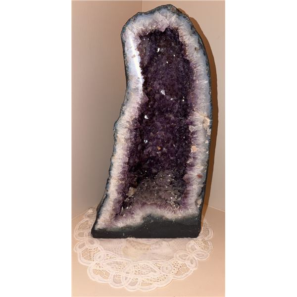 Amethyst Geode Specimen, 19x8 Inches