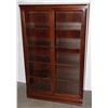 Image 1 : GIBBARD SOLID CHERRY BOOKCASE W GLASS DOORS 5