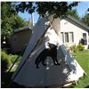 Image 1 : 9 FOOT BLACKFOOT BACKYARD TIPI