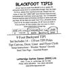 Image 5 : 9 FOOT BLACKFOOT BACKYARD TIPI