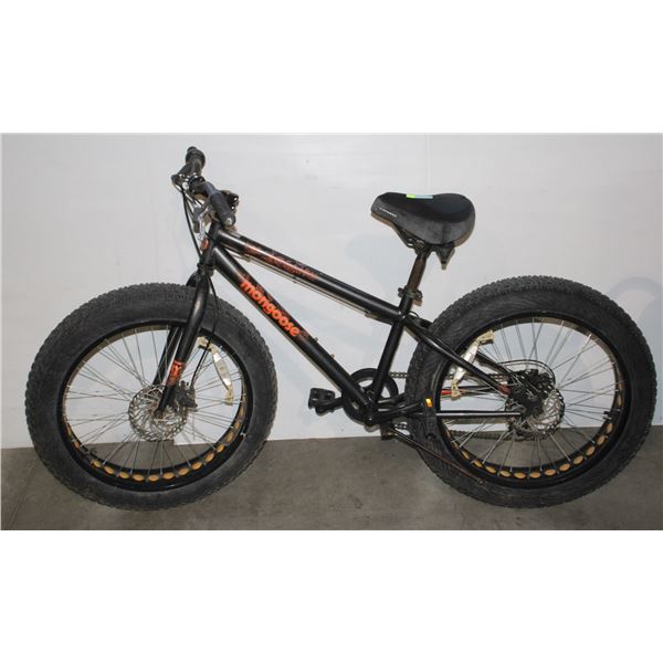 MONGOOSE WIDE TIRE WITH DISC BRAKES MOUNTAIN