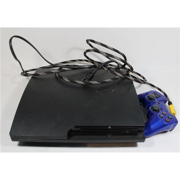 SONY PLAYSTATION 3 WITH CONTROLLER