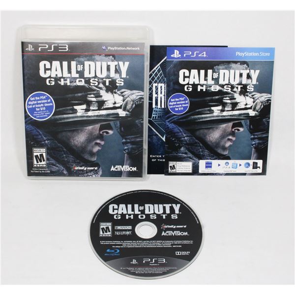 PS3 CALL OF DUTY GHOSTS