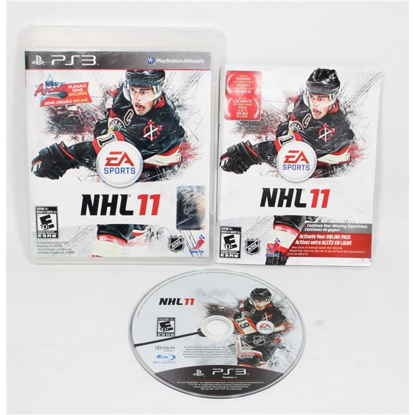 PS3 EA SPORTS NHL 11