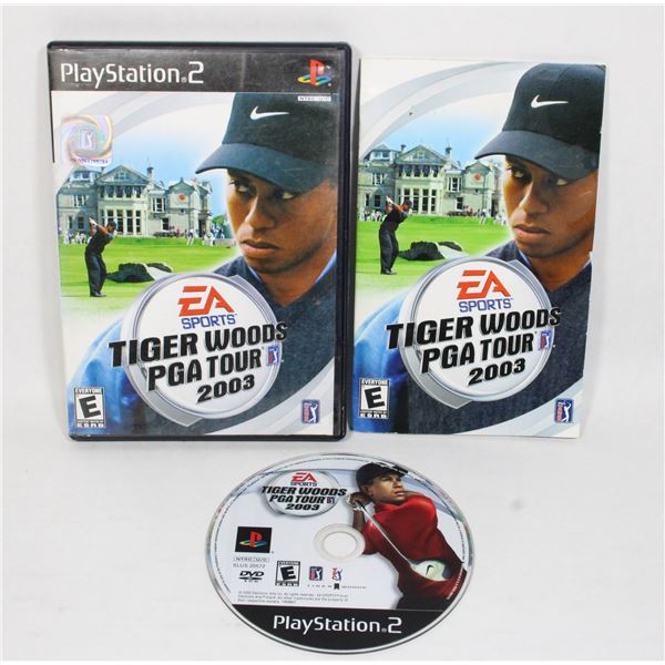 PS2 EA SPORTS TIGER WOODS PGA TOUR 2003