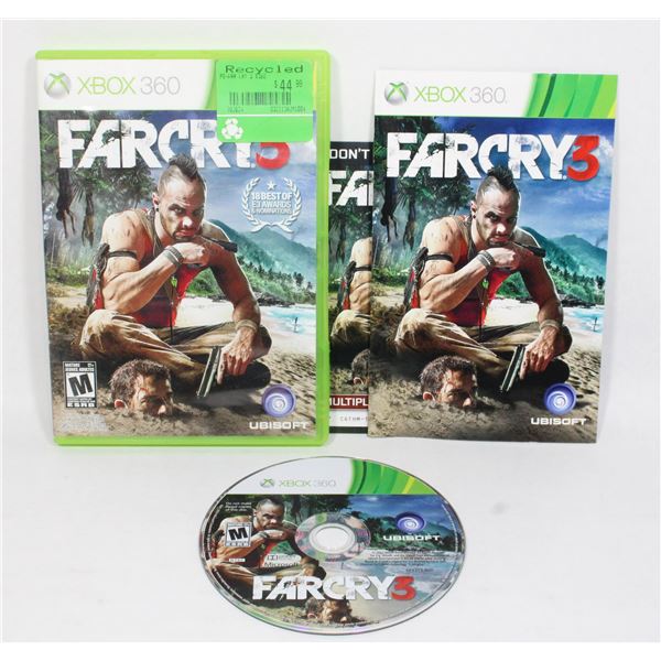 XBOX 360 FARCRY 3