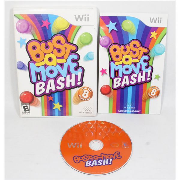 WII BUST A MOVE BASH!