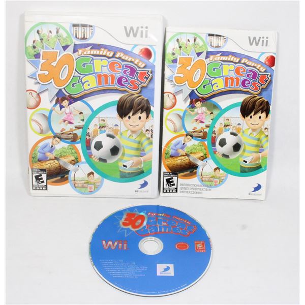 WII FAMILY PARTY 30 GREAT GAMES