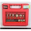 Image 1 : HICKORY WOODWORKING 6PC CARBIDE ROUTER BIT