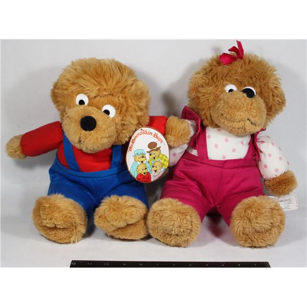 BERENSTAIN BEARS BROTHER AND SISTER STUFFIES
