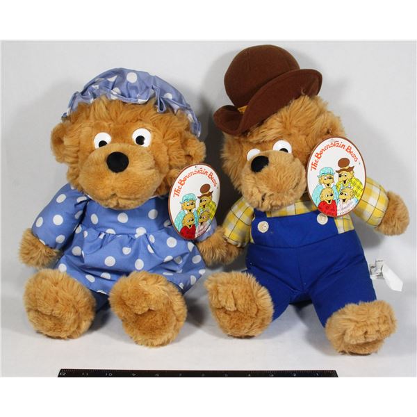 BERENSTAIN BEARS MAMA AND PAPA STUFFIES