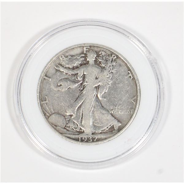 1937 USA WALKING LIBERTY HALF DOLLAR