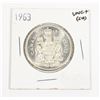 Image 1 : 1963 CANADA SILVER HALF DOLLAR .3OZ SILVER