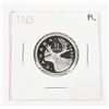 Image 1 : 1965 CANADA SILVER .25 CENT SILVER COIN
