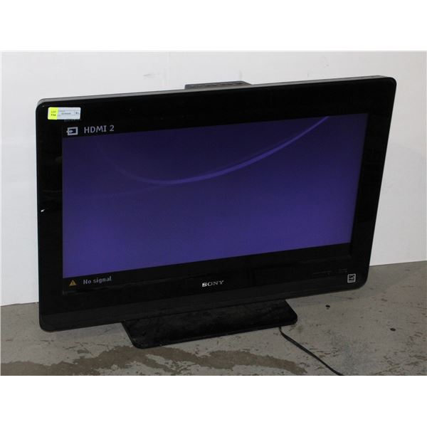 SONY BRAVIA 32" TV ON STAND (NO REMOTE)