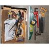 Image 1 : BOX OF ASSORTED HAND TOOLS INCLUDING FULLER 14"