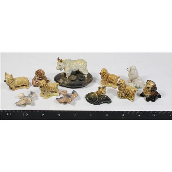 LOT OF COLLECTIBLE TETLEY TEA ANIMALS AND MORE