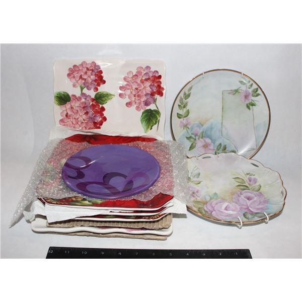 LOT OF COLLECTIBLE/DECORATIVE PLATES