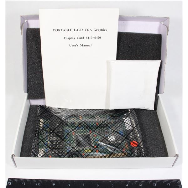 PORTABLE L.C.D VGA GRAPHICS DISPLAY CARD 6410/6420