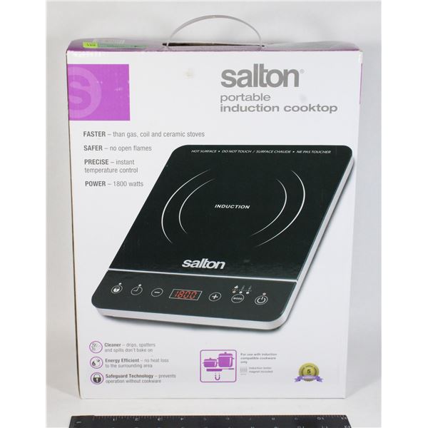 SALTON INDUCTION COOKTOP