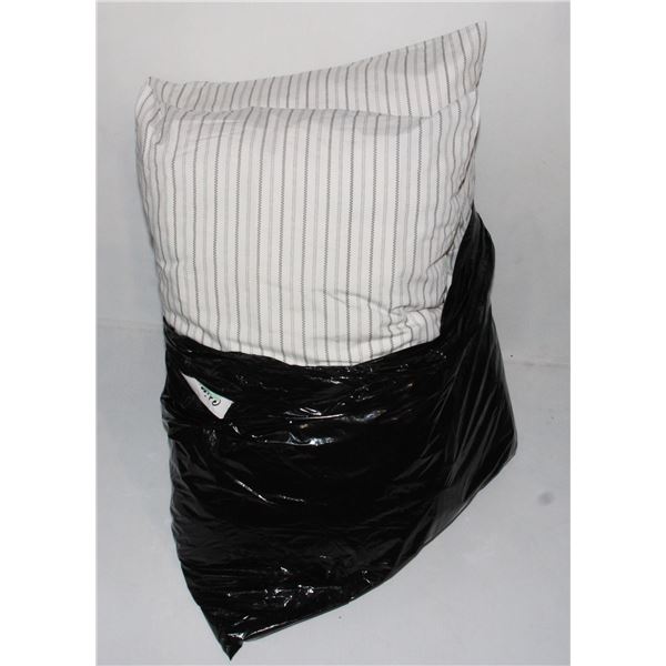 TWO QUEEN SIZE HOMEMADE PILLOWS