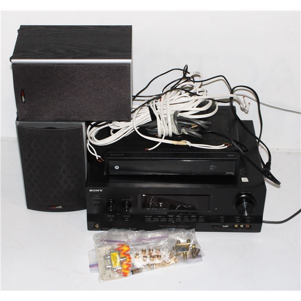 SONY/MOTOROLA AUDIO MIXERS & POLK AUDIO SPEAKERS