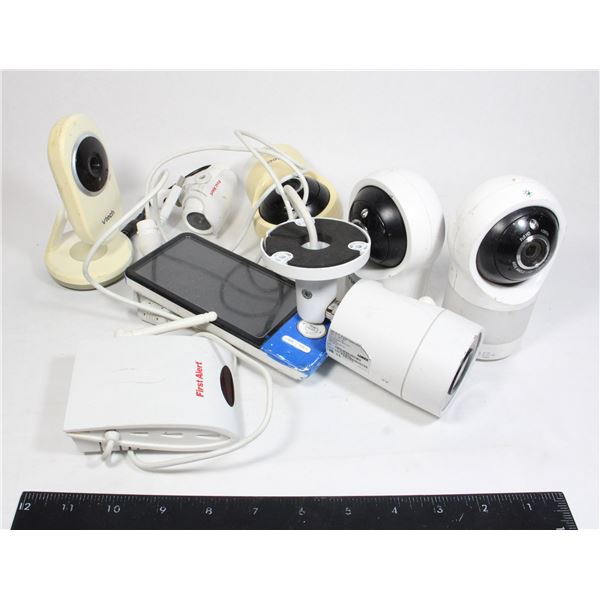 LOT OF SECURITY CAMS AND MORE