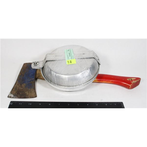 HULTS BRUKS AGDOR HATCHET & CAMPING PAN