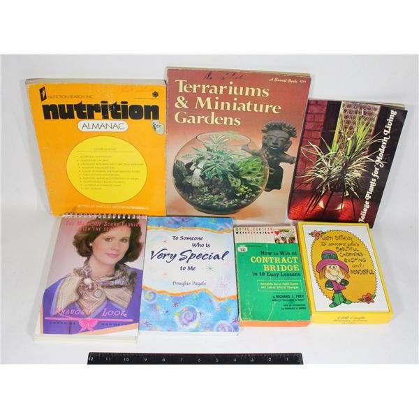 BAG OF READING BOOKS VINTAGE SELF HELP AND MORE