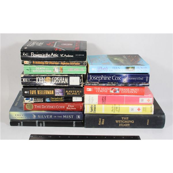 BAG OF READING BOOKS CRIME/MURDER/MYSTERY