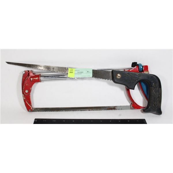 PAIR OF HANDSAWS