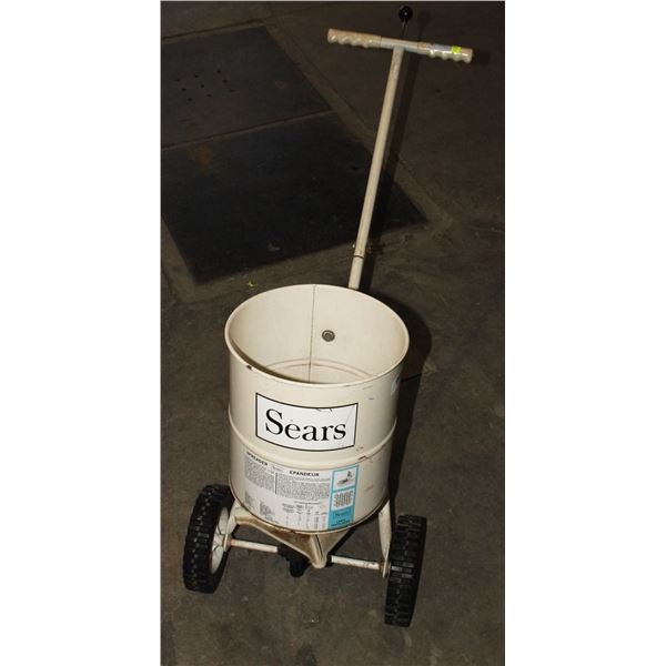 VINTAGE SEARS SEED/ FERTILIZER SPREADER