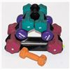 Image 1 : DUMBBELL SET WITH RACK