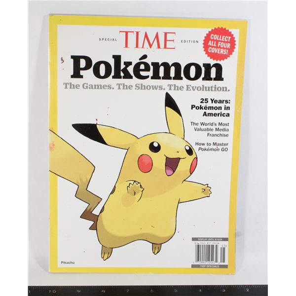 POKÉMON TIME MAGAZINE SPECIAL EDITION 2024