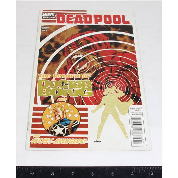 DEADPOOL COMIC #29 JANUARY 2011