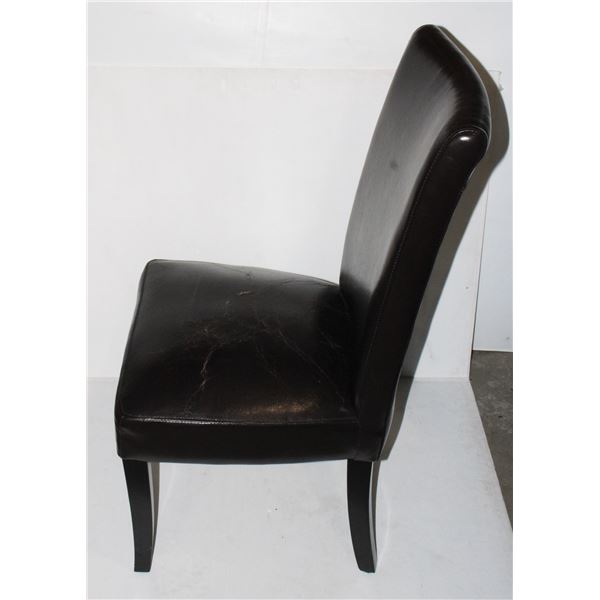 LEATHER LOOK CHAIR