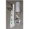 Image 1 : VINTAGE LIGHT FIXTURE AND DRAWER SLIDES
