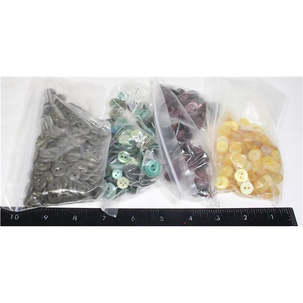 LARGE LOT OF ASSORTED BUTTONS
