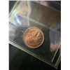 Image 2 : 1955 Canadian 1 Cent Coin ICCS MS-64 Red SF