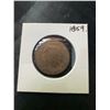 Image 1 : 1859 Canada Large Cent Queen Victoria