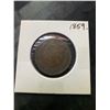 Image 1 : 1859 Province of Canada One Cent Coin