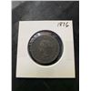 Image 1 : 1876 Canada One Cent Coin Queen Victoria