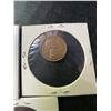 Image 4 : 5 US One Cent Coins: 1895, 1935, 1951, 1954 (x2)