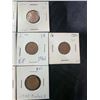 Image 3 : 10 Canadian One Cent Coins 1954-1965
