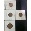 Image 5 : 10 Canadian One Cent Coins 1954-1965