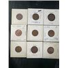 Image 2 : 20 Canadian Pennies from 1940s-1980s Assorted Grades